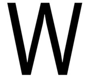 w