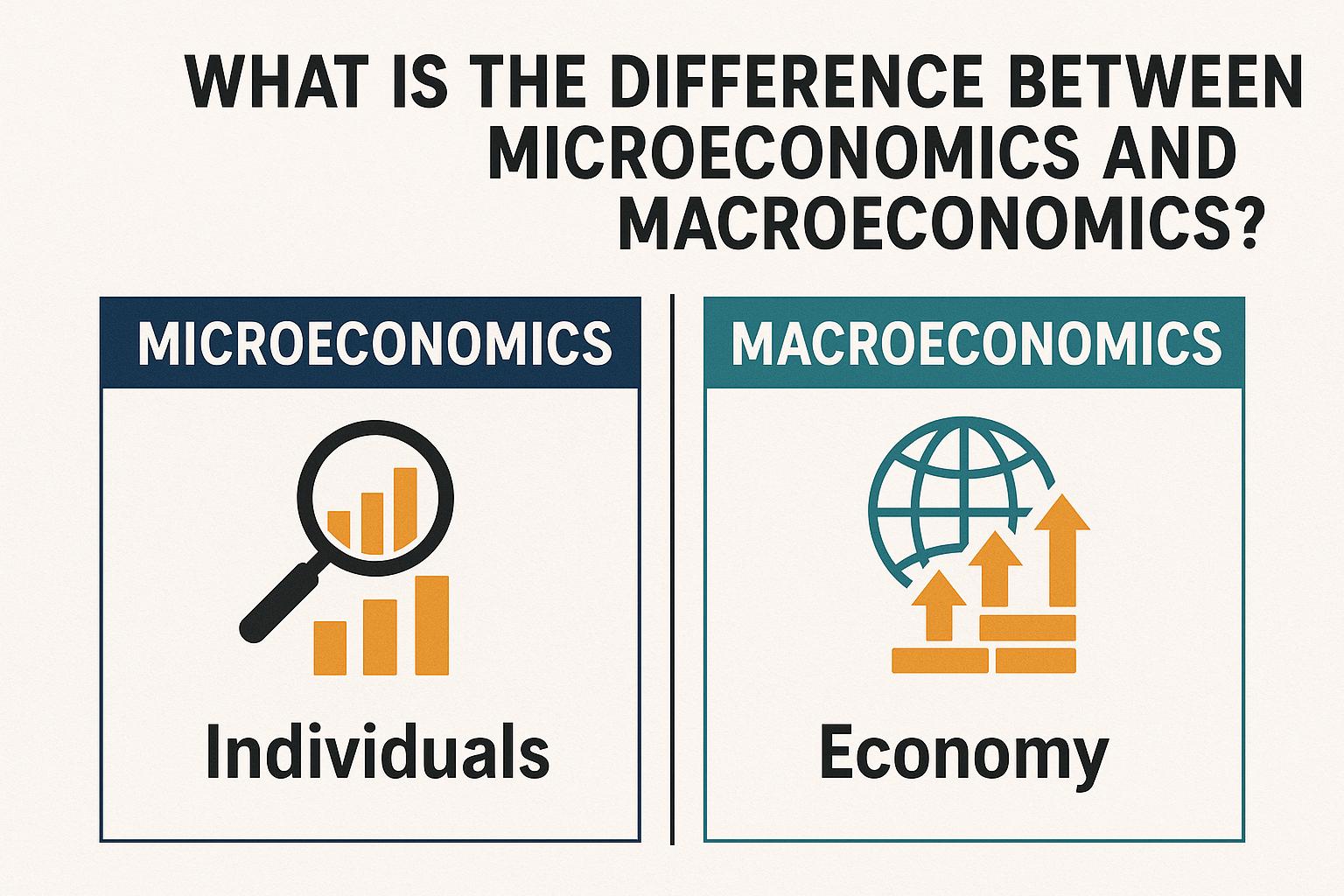 What is the Difference Between Microeconomics and Macroeconomics?