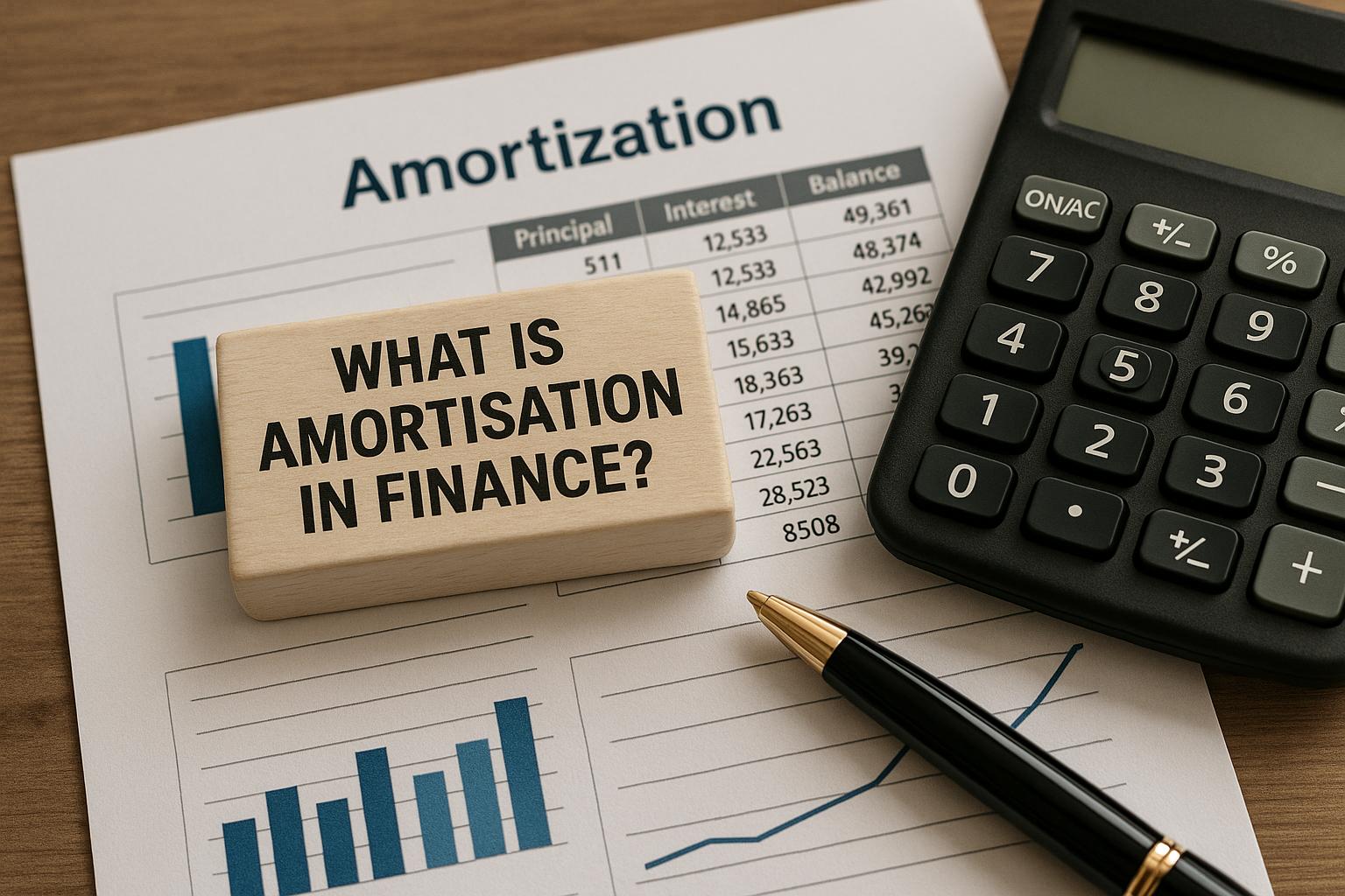 What is amortisation in finance?