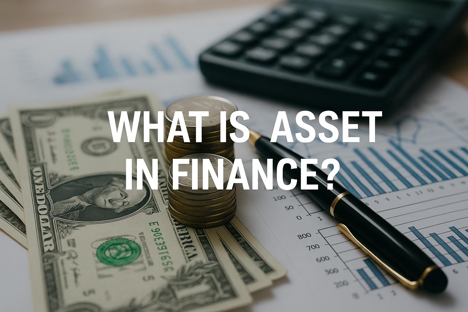 What is an asset in finance?