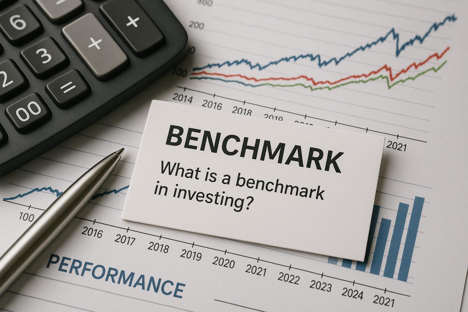What is a benchmark in investing?