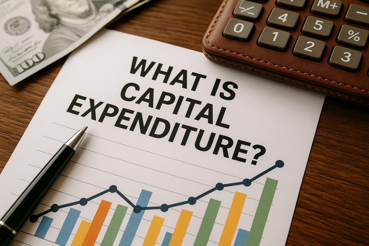 What is capital expenditure?
