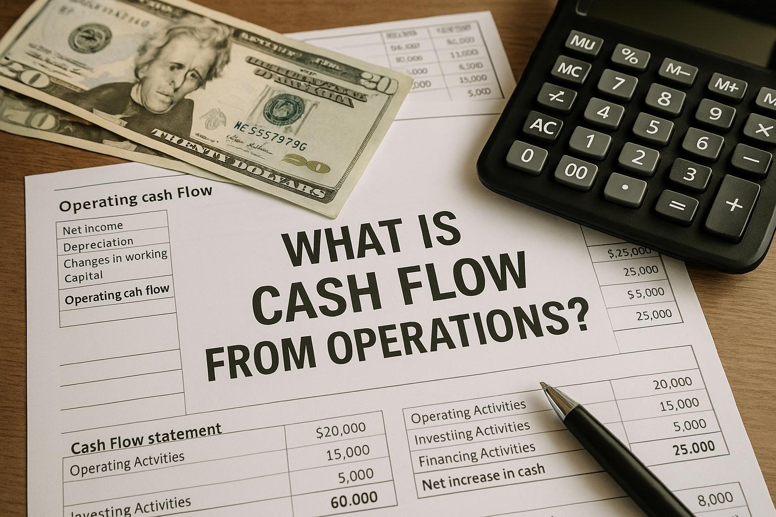 What is cash flow from operations?