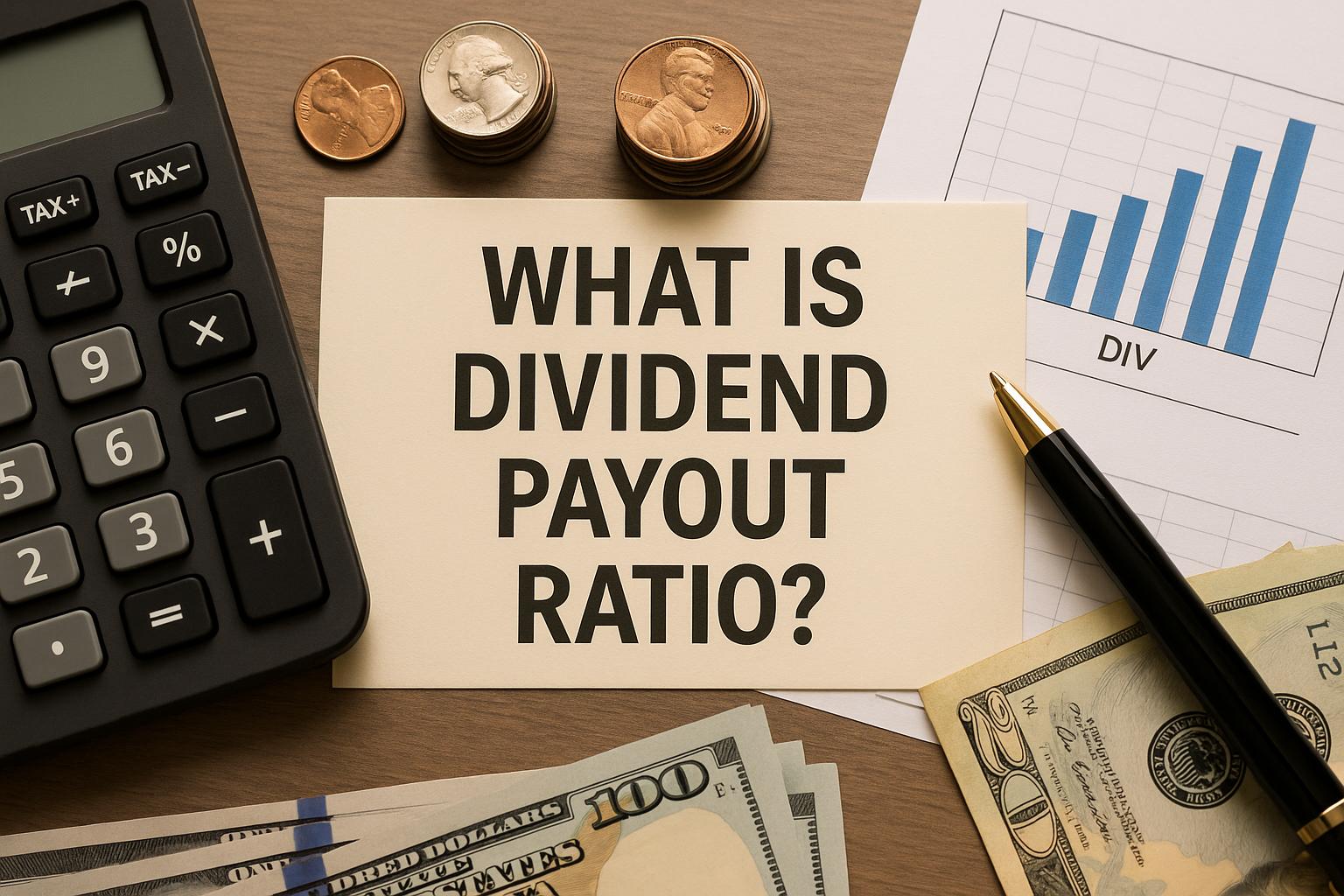 What is dividend payout ratio?