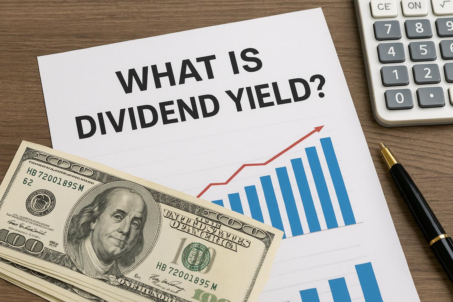What is dividend yield?